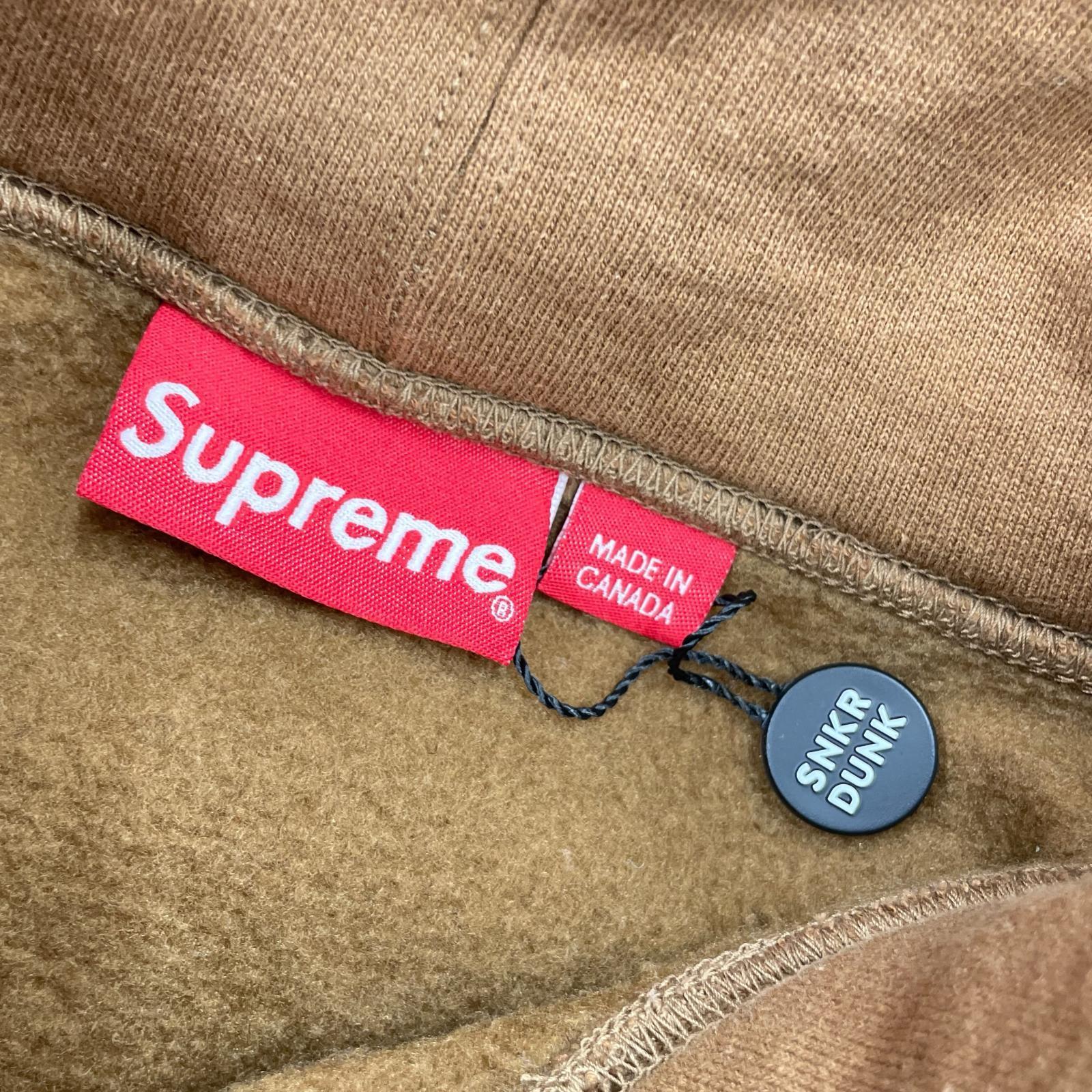 パーカー Supreme 23SS Worldwide Hooded Sweatshirt 茶 (M) M ブラウン