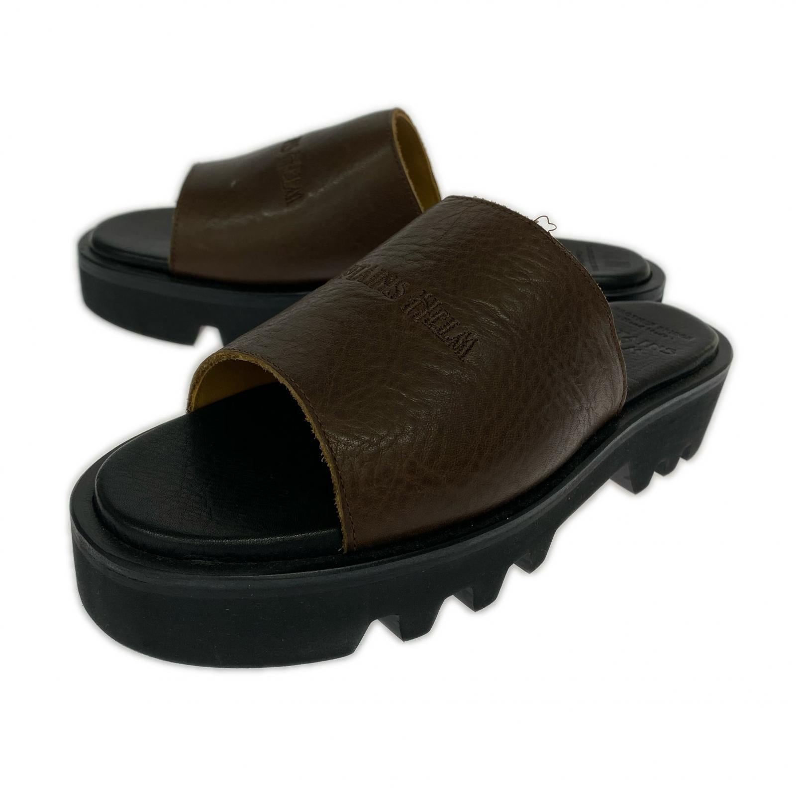 サンダル × BROTHER BRIDGE/vibram ブラウン