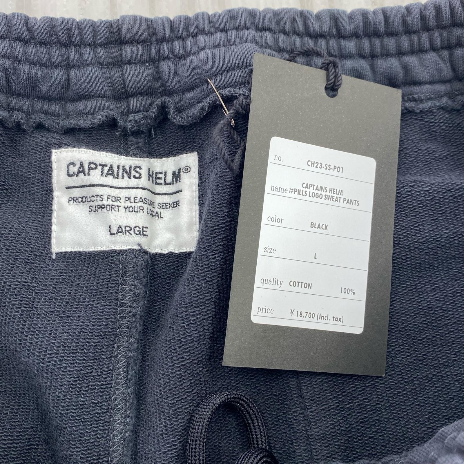 パンツ Pills Logo Sweat Pants L ブラック