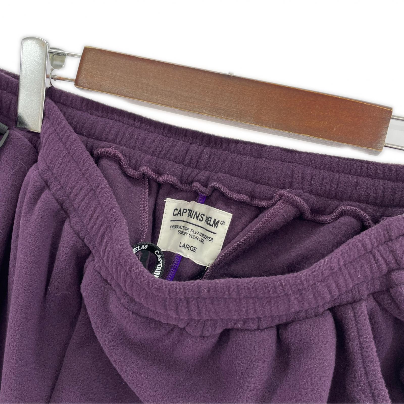 パンツ FLEECE PANTS/POLARTEC L パープル