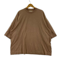 半袖Tシャツ blurhms suvin ripple super size tee BHS21S013 ベージュ