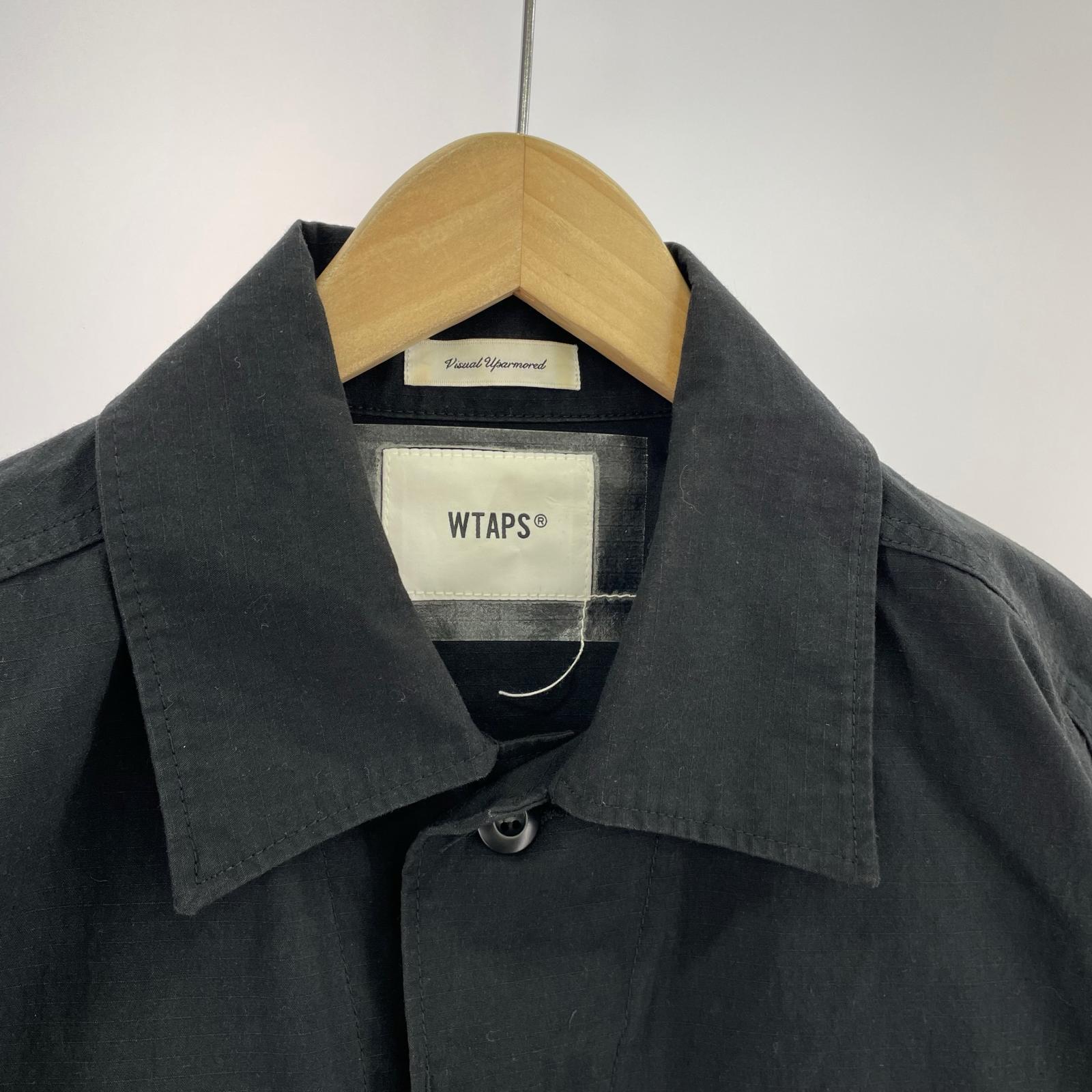 ジャケット JUNGLE L/SSHIRT.NYCO.RIPST(3) ブラック
