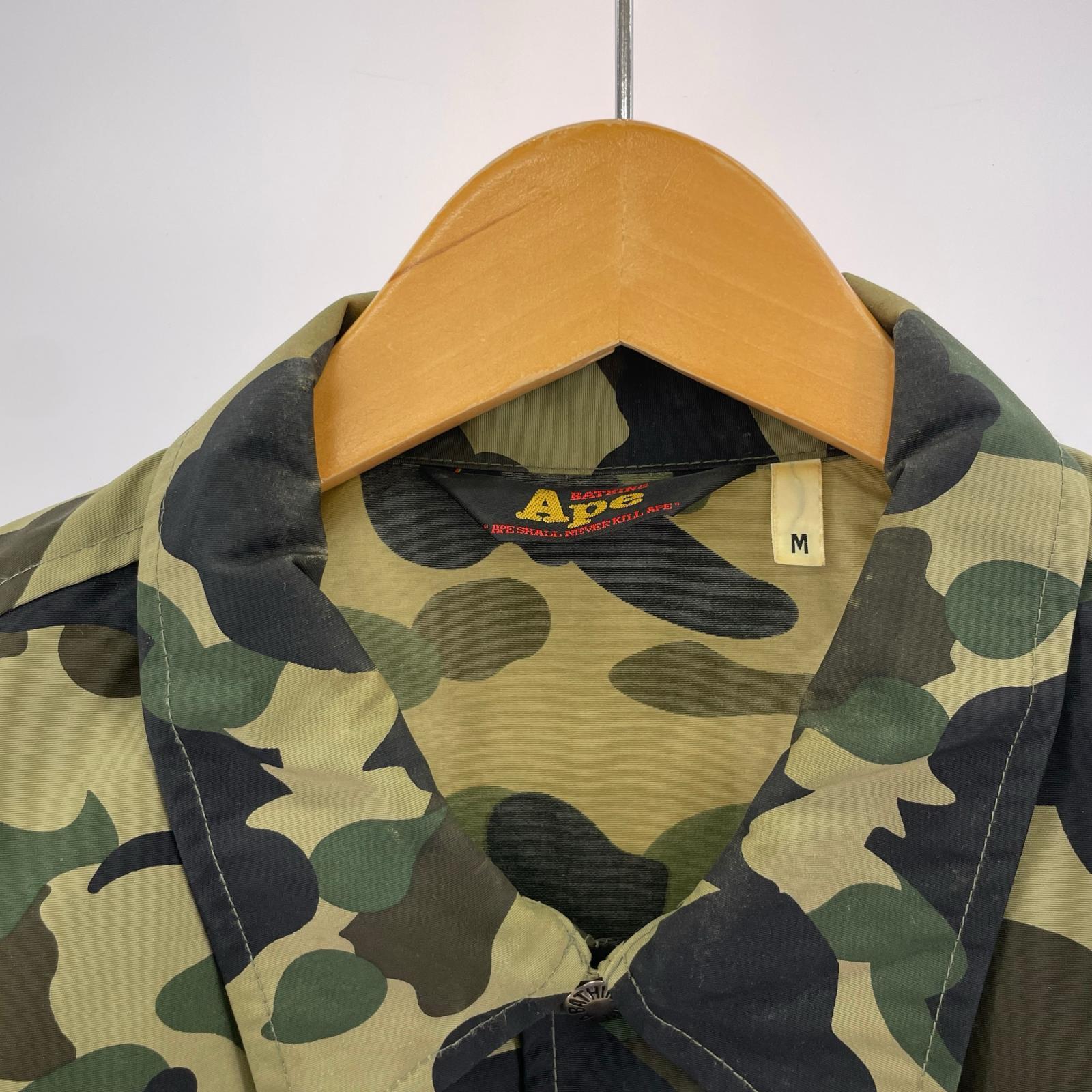 ジャケット 三角黒タグ カモ コーチジャケット M M