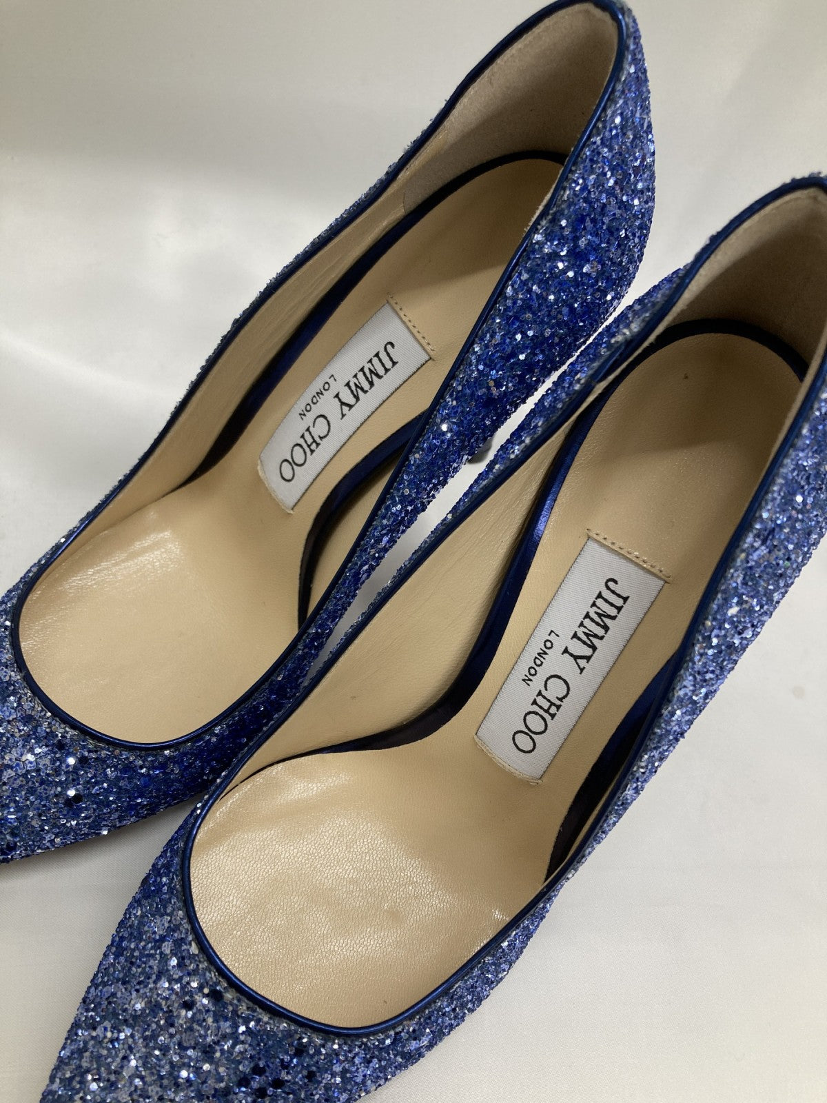 JIMMY CHOO グリッター パンプス 34 1/2