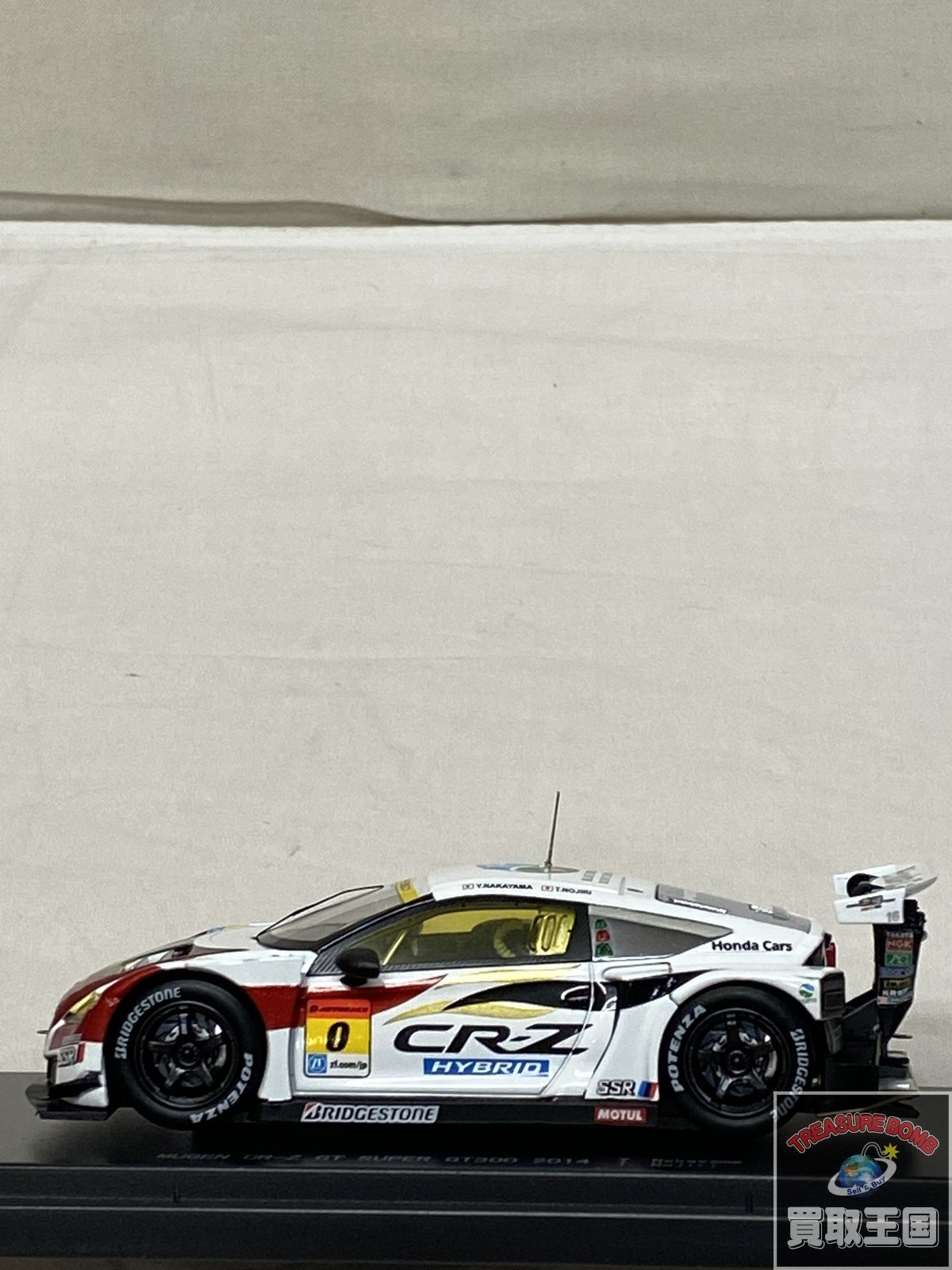 EBBRO MUGEN CR-Z GT SUPER GT300 2014 スケールカー