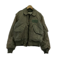 ミリタリージャケット 80s U.S.ARMY CWU-45P フライトジャケット 緑 S グリーン