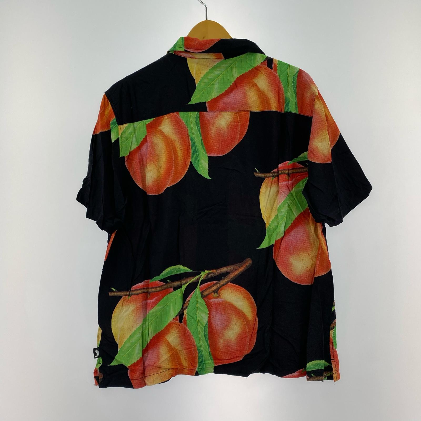 半袖シャツ 21SS Peach Pattern Shirt BLK M M ブラック