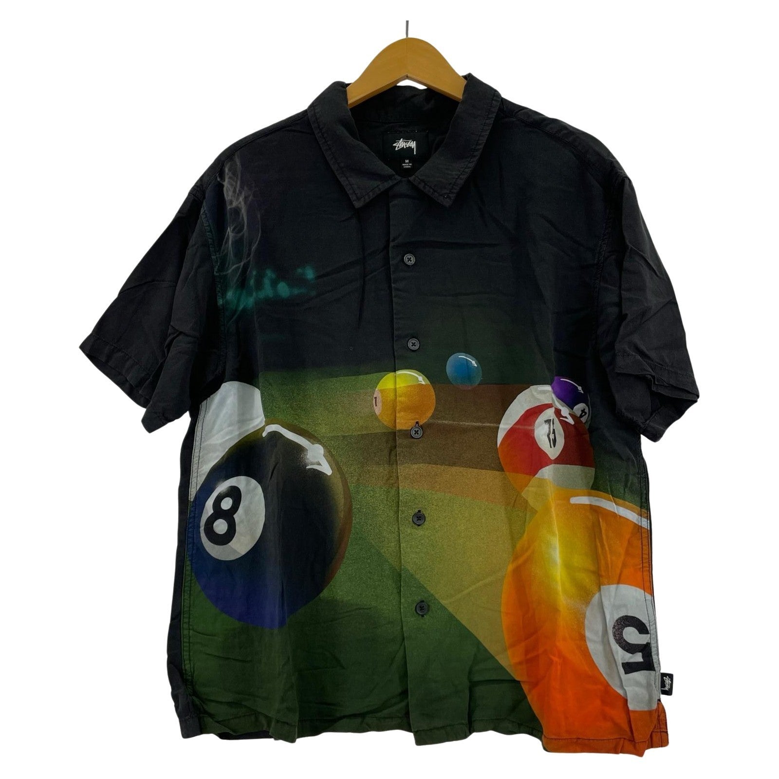 半袖シャツ 20SS Pool Hall shirt BLK M M ブラック