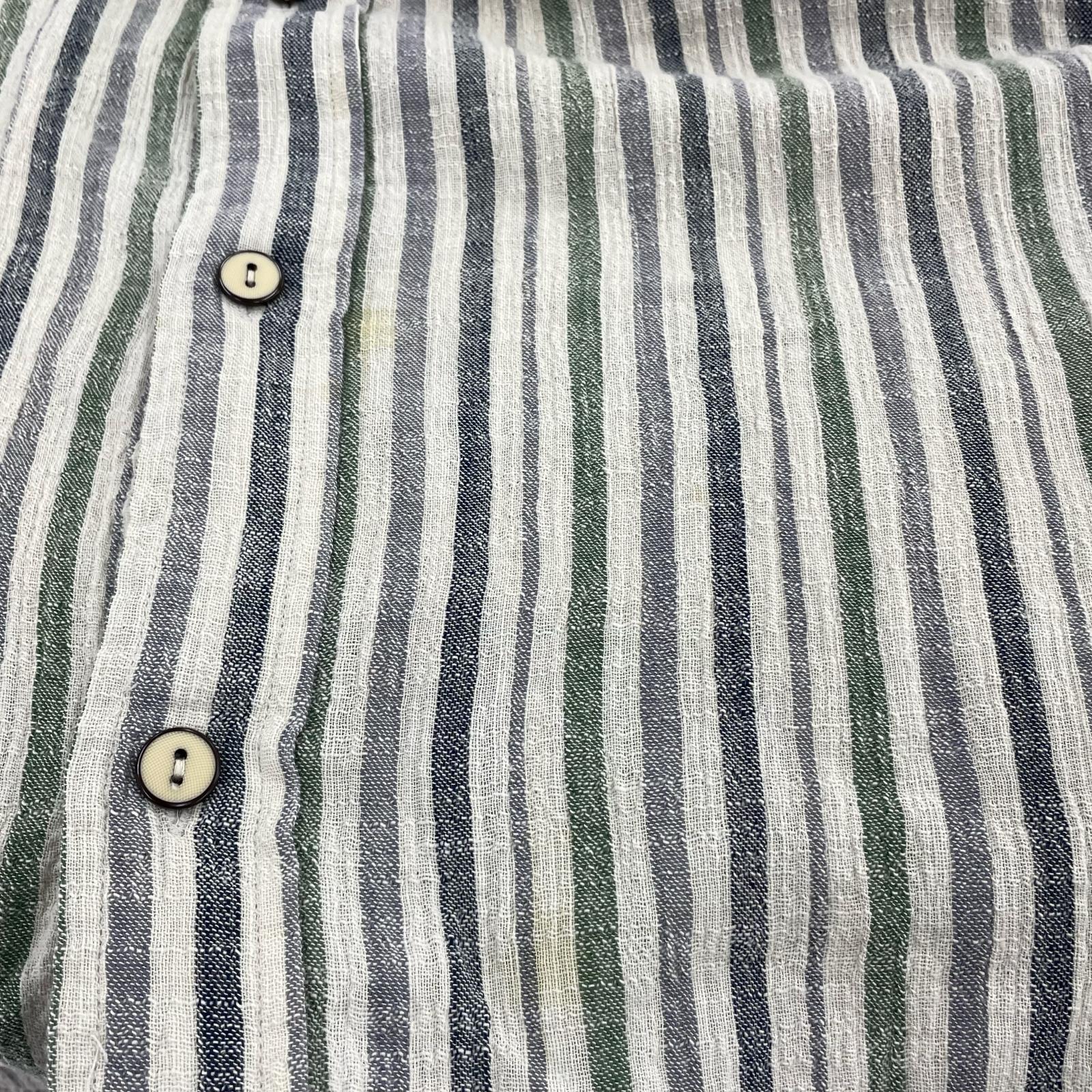 半袖シャツ 22SS WRINKLY COTTON GAUZE SHIRT XL マルチカラー