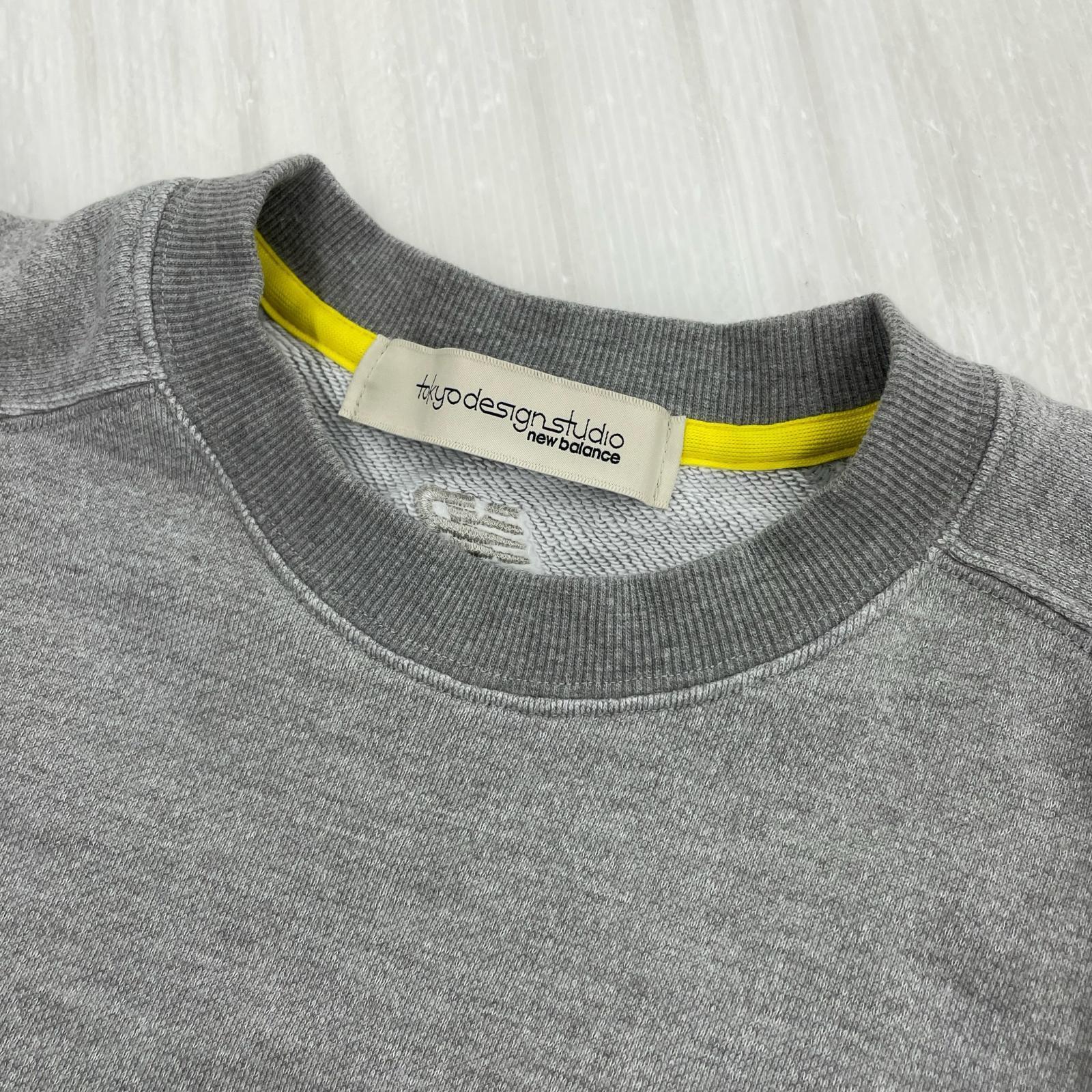 半袖Tシャツ TOKYO DESIGN STUDIO New Balance S/S crew UT45173 グレー (2) 2 グレー