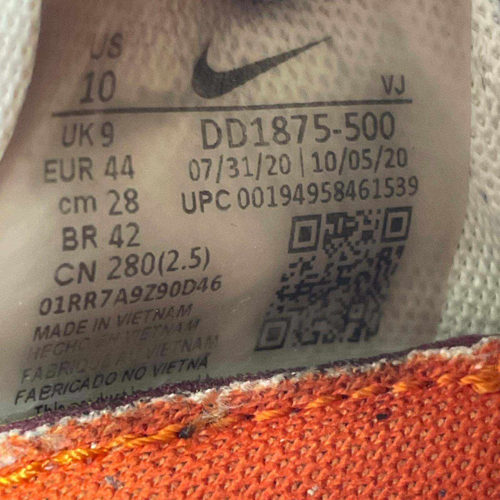 スニーカー SACAI × NIKE VAPOR WAFFLE 28cm 28cm (US10 UK9 1/2 EU46) パープル