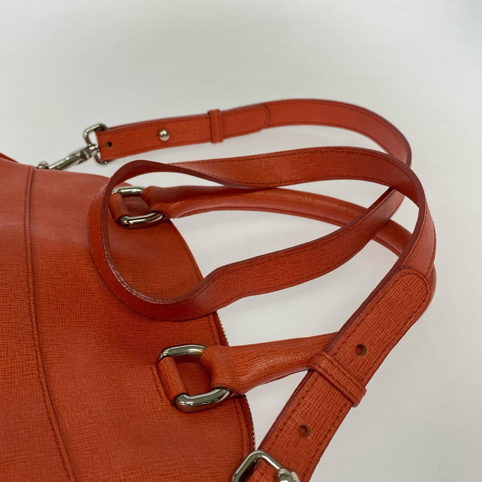 ショルダーバッグ 2WAY レザー 赤 レッド