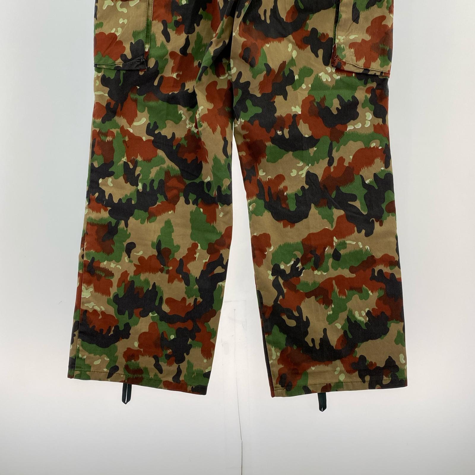 パンツ スイス軍 アルペンカモ 迷彩 (48) 48 マルチカラー