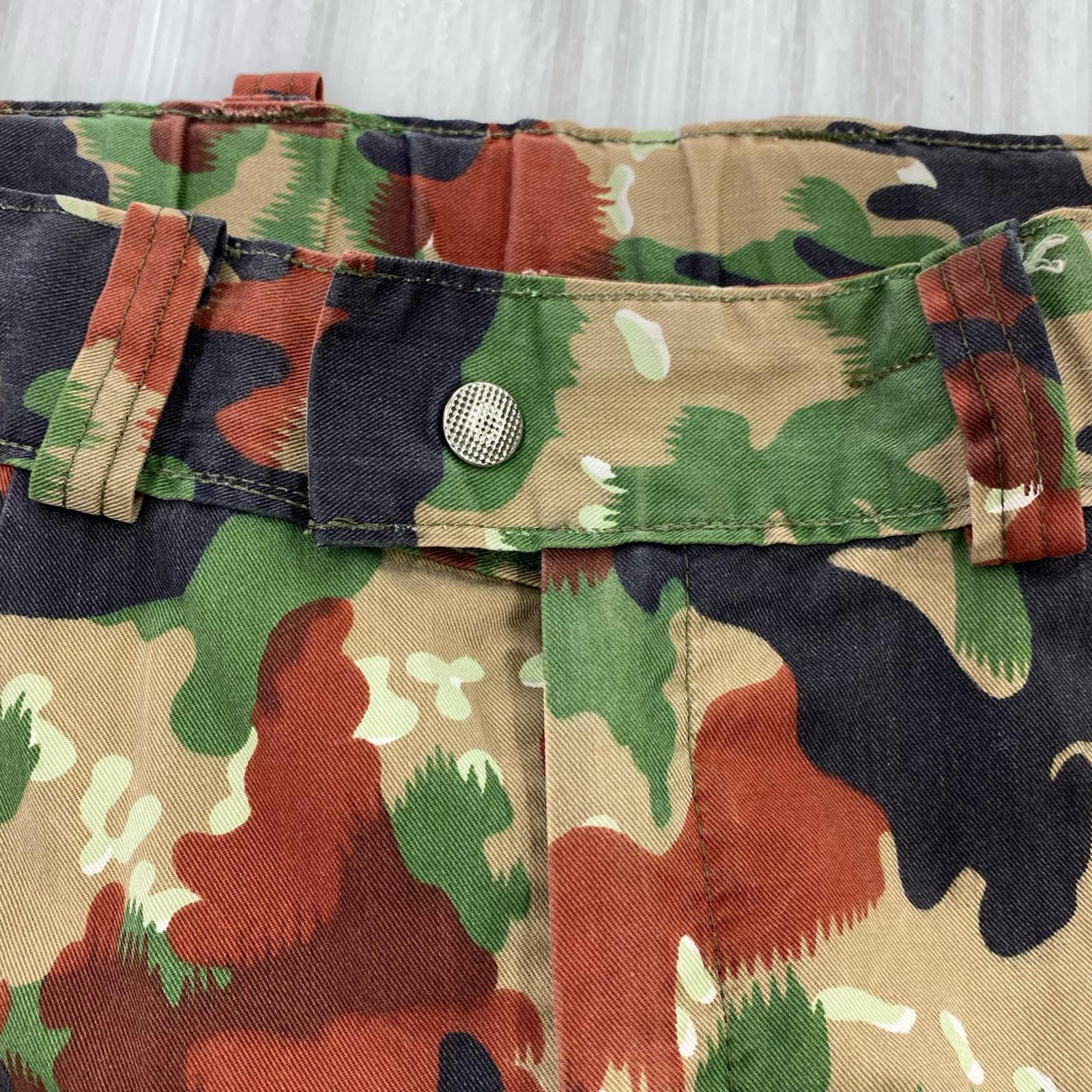パンツ スイス軍 アルペンカモ 迷彩 (48) 48 マルチカラー