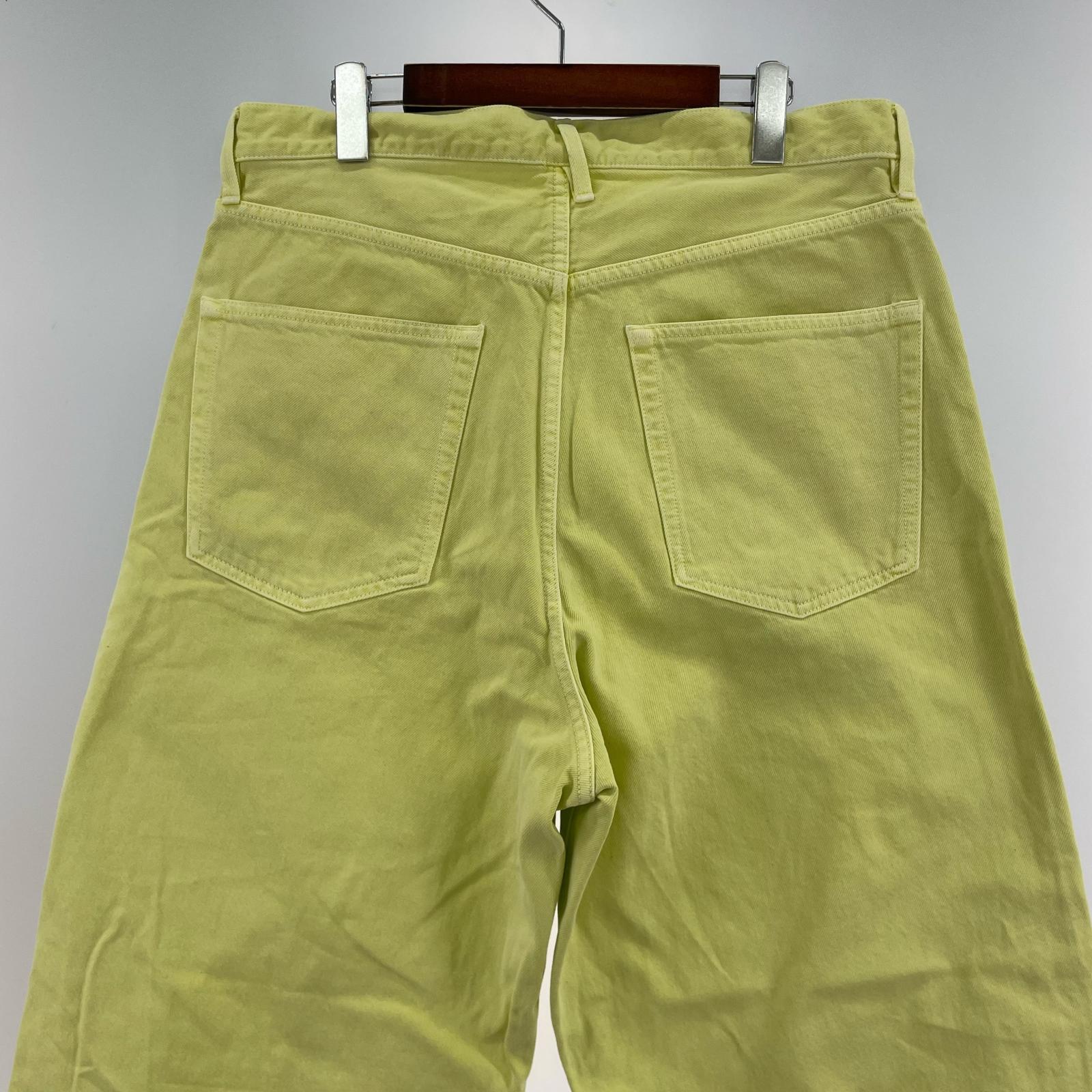 デニムパンツ 24SCD02 イエロー イエロー