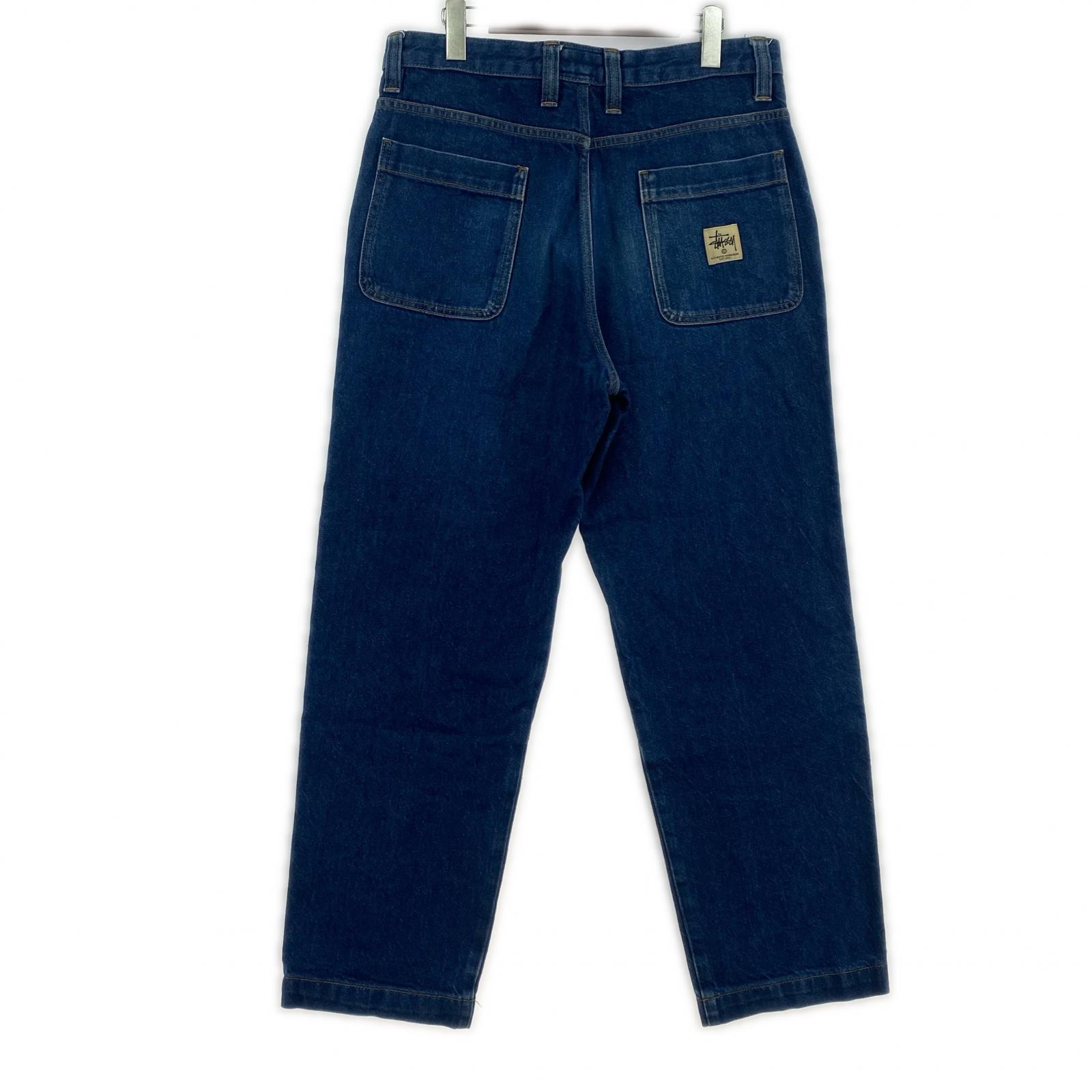 デニムパンツ STUSSY Denim Double Knee 116500 (32) 32 ブルー