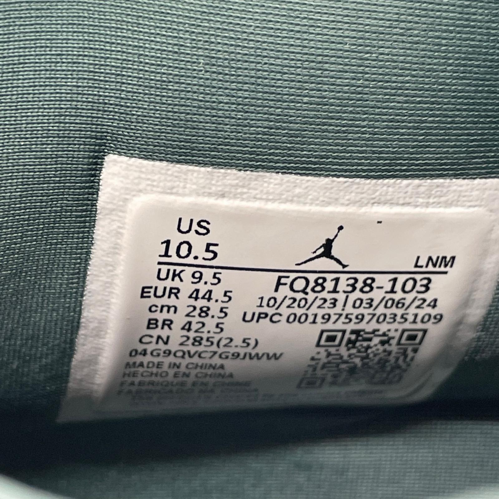 スニーカー AIR JORDAN 4 RETRO Oxidized Green/28.5 28.5cm (US10 1/2 UK10 EU47)