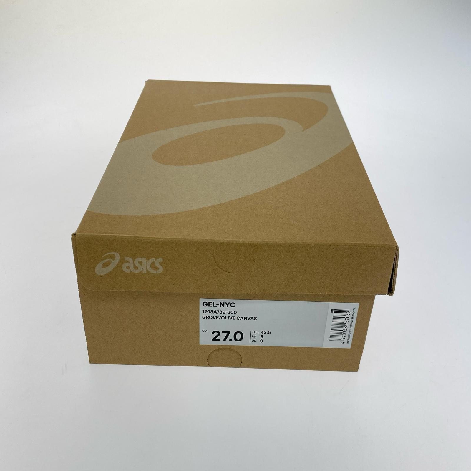 スニーカー 1203a739-300 GEL NYC 27.0 27cm (US9 UK8 1/2 EU44) グリーン