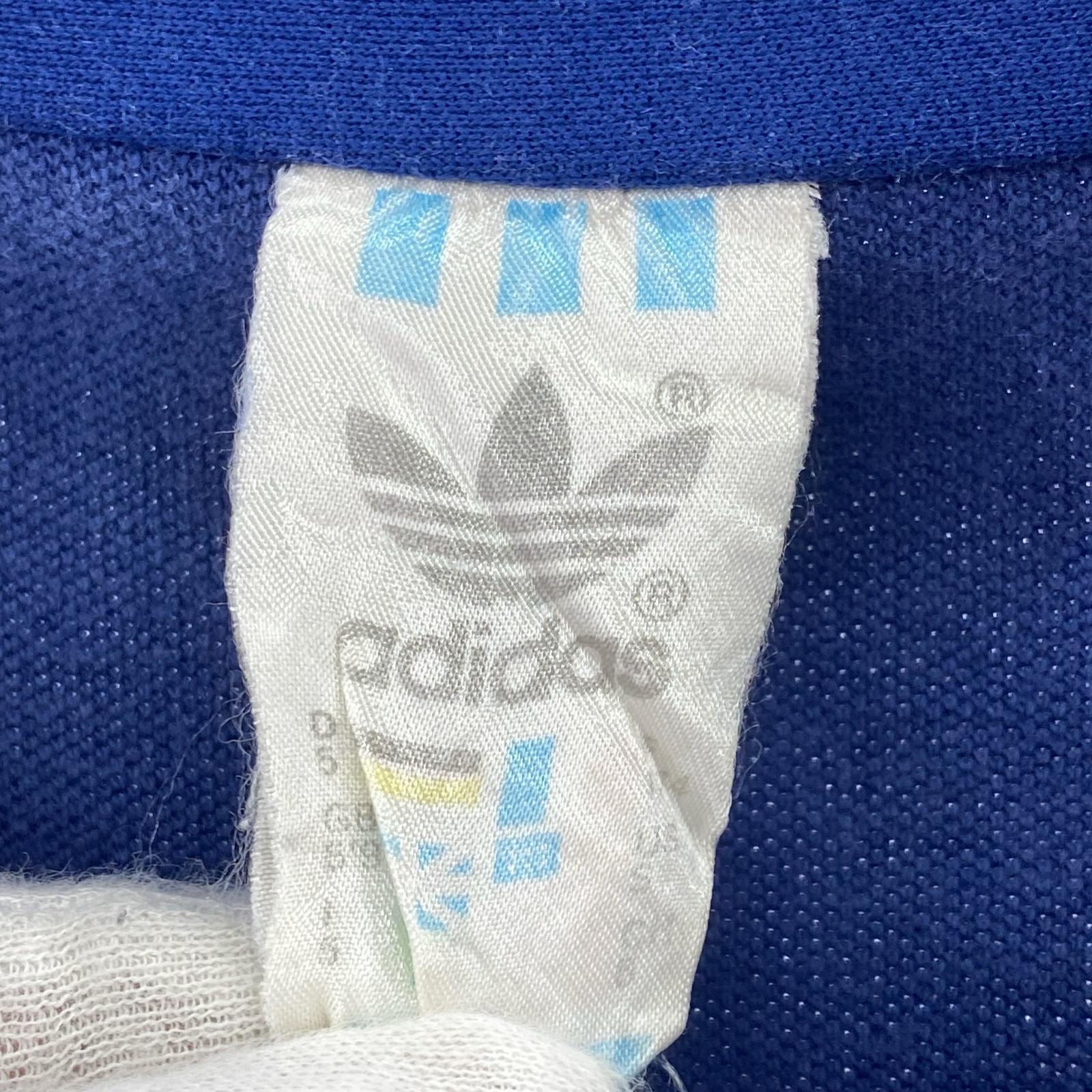 ジャケット 80s adidas トラックジャケット S ブルー