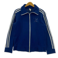 ジャケット 80s adidas トラックジャケット S ブルー