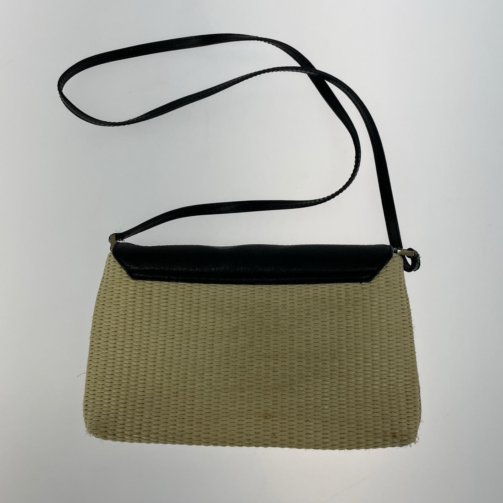 ショルダーバッグ kate spade new york ツイストロックショルダーバッグ ブラック×ホワイト