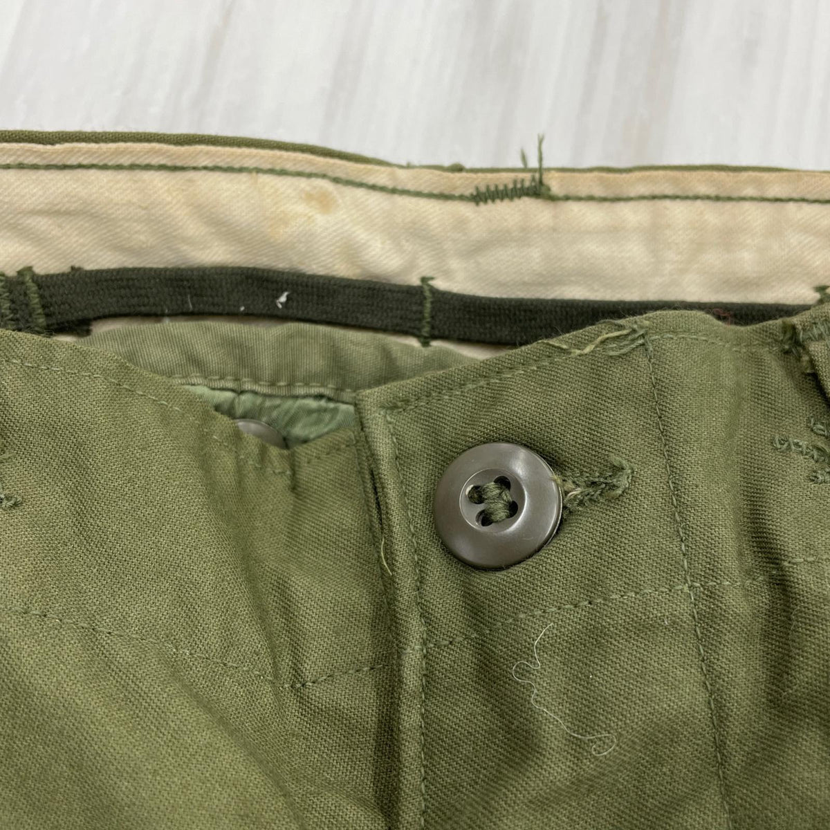パンツ 60s U.S.ARMY M-65 ライナー付き M グリーン