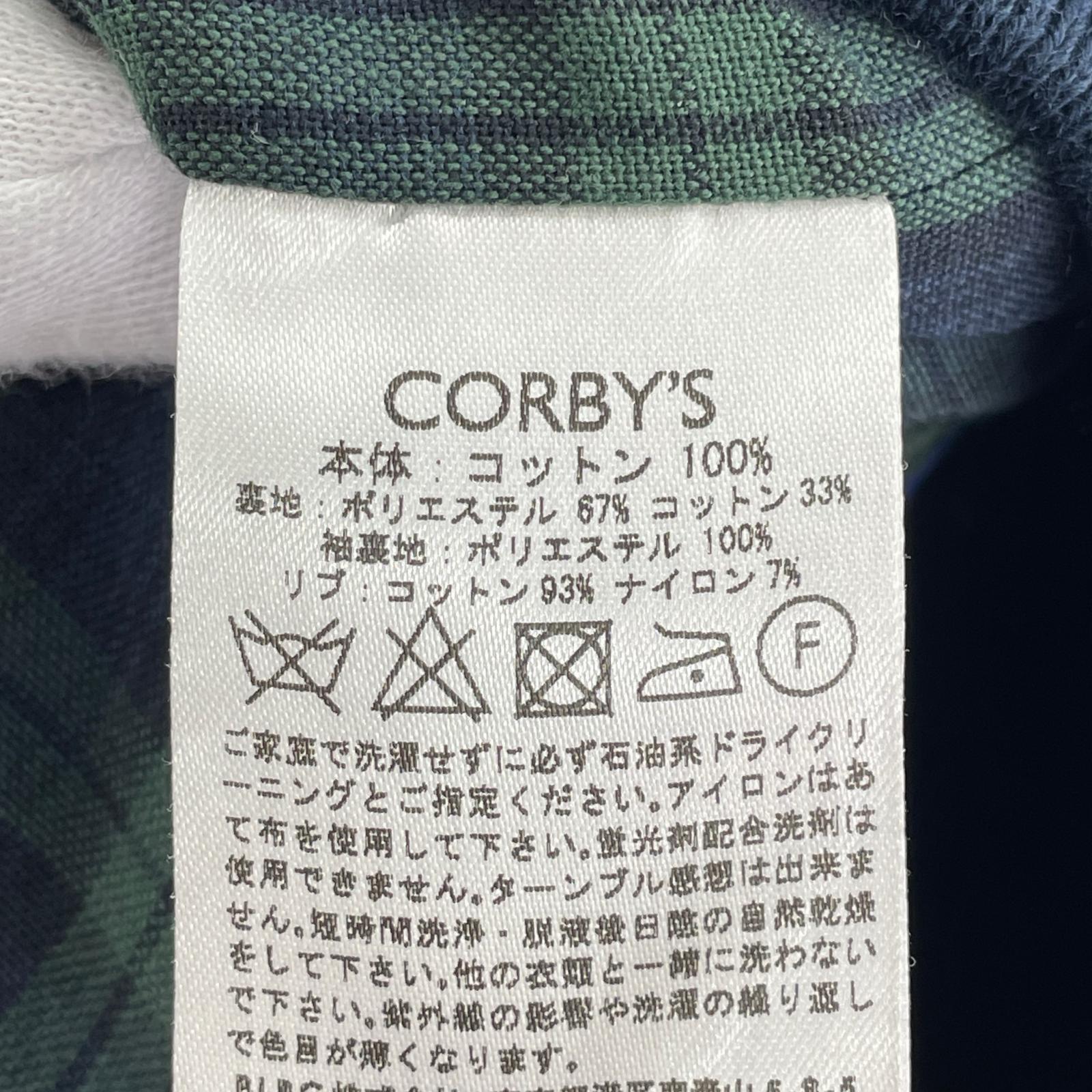 ブルゾン corby's スイングトップブルゾン 青 (36) 36 ブルー