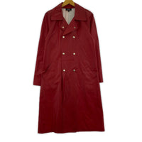 ジャケット コーティングレインコート RED (M) M レッド