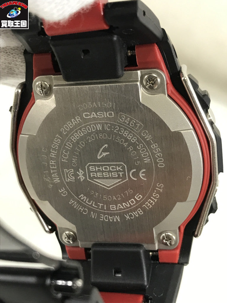 腕時計 GW-B5600/ソーラー/電波