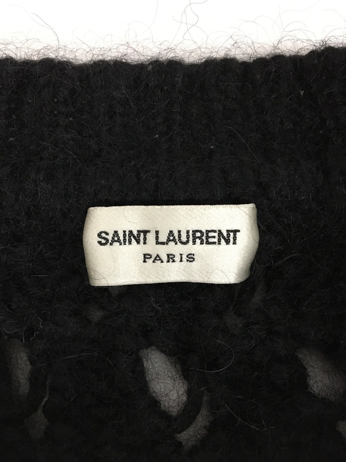 SAINT LAURENT 18AW アルパカ混モヘアニット (L)