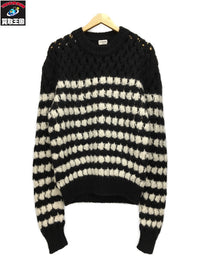 SAINT LAURENT 18AW アルパカ混モヘアニット (L)