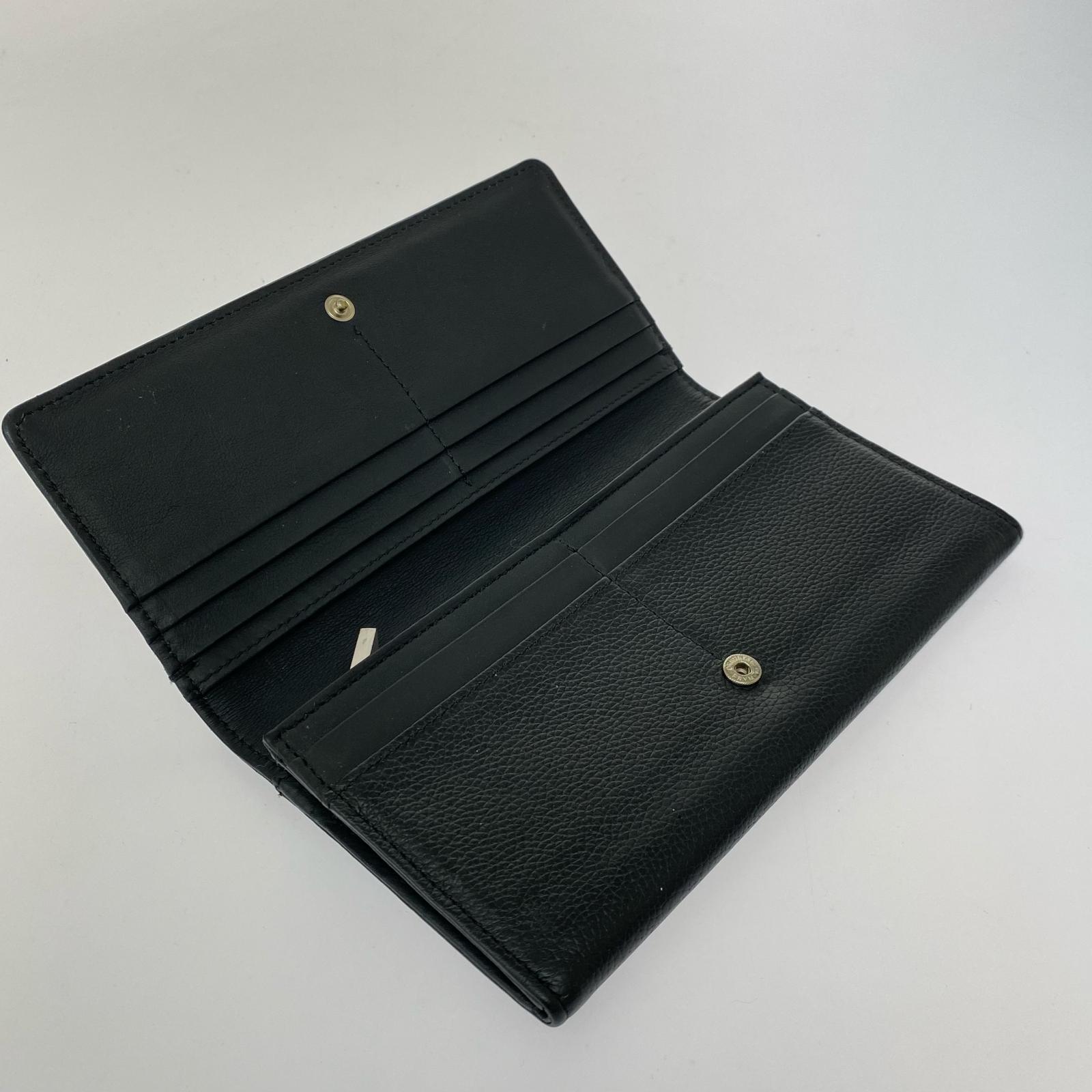 長財布 BMW ブラック