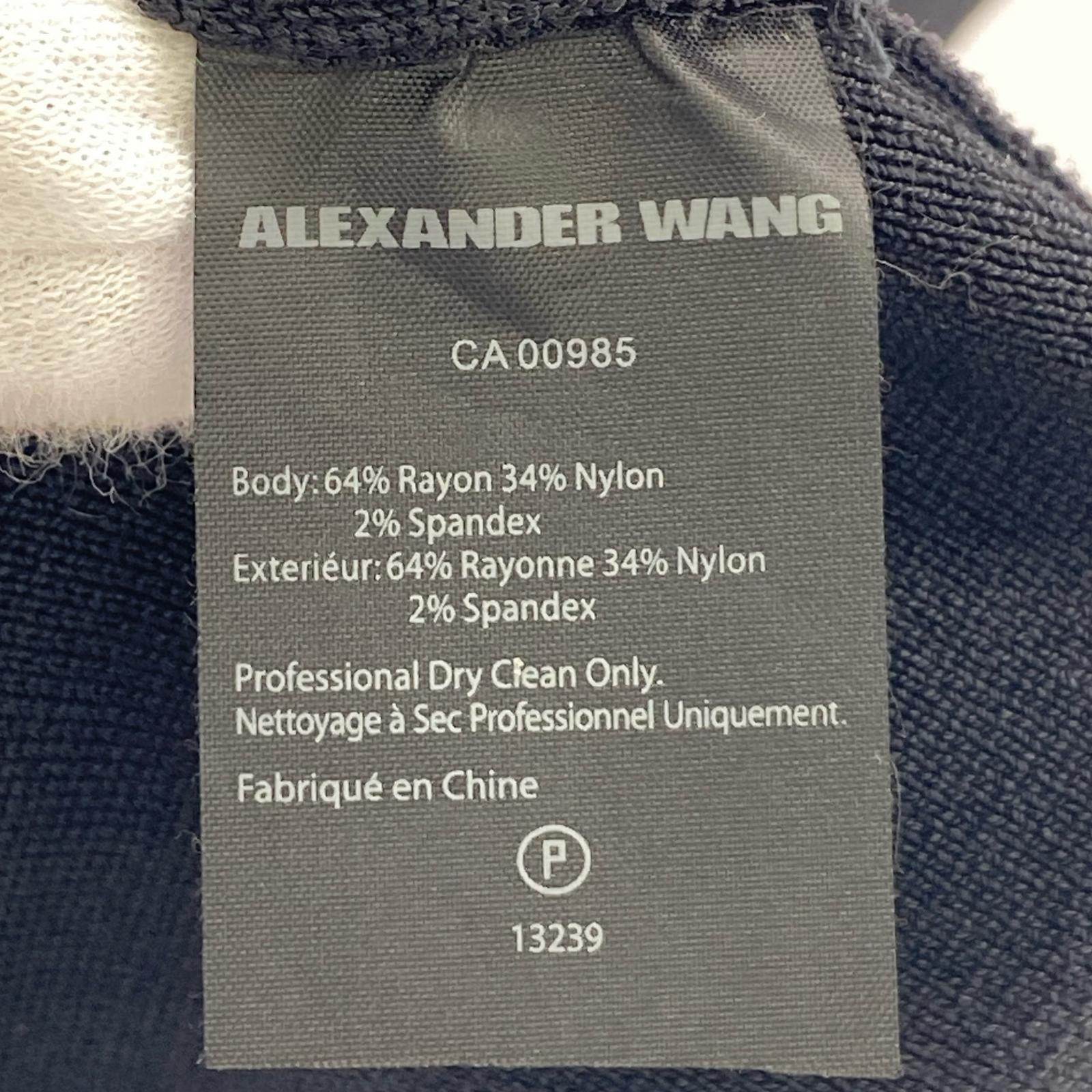 ワンピース Alexander Wang ノースリーブニットワンピース サイズ- ブラック ブラック