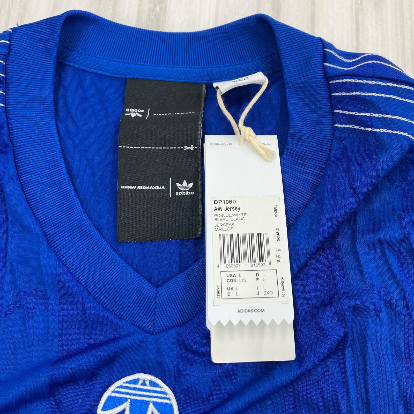 半袖Tシャツ Alexander Wang×adidas AW Jersey ゲームシャツ L ブルー