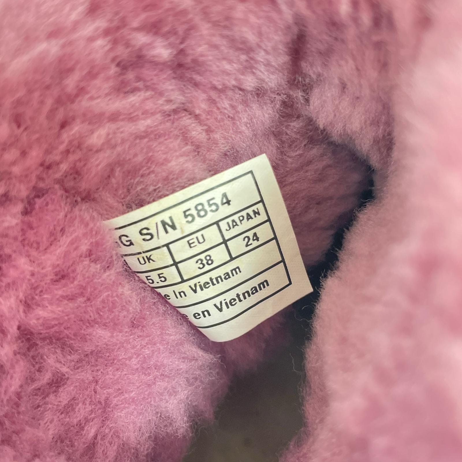 ブーツ Fluff Slide 24cm (US6 UK5 1/2 EU38) ピンク