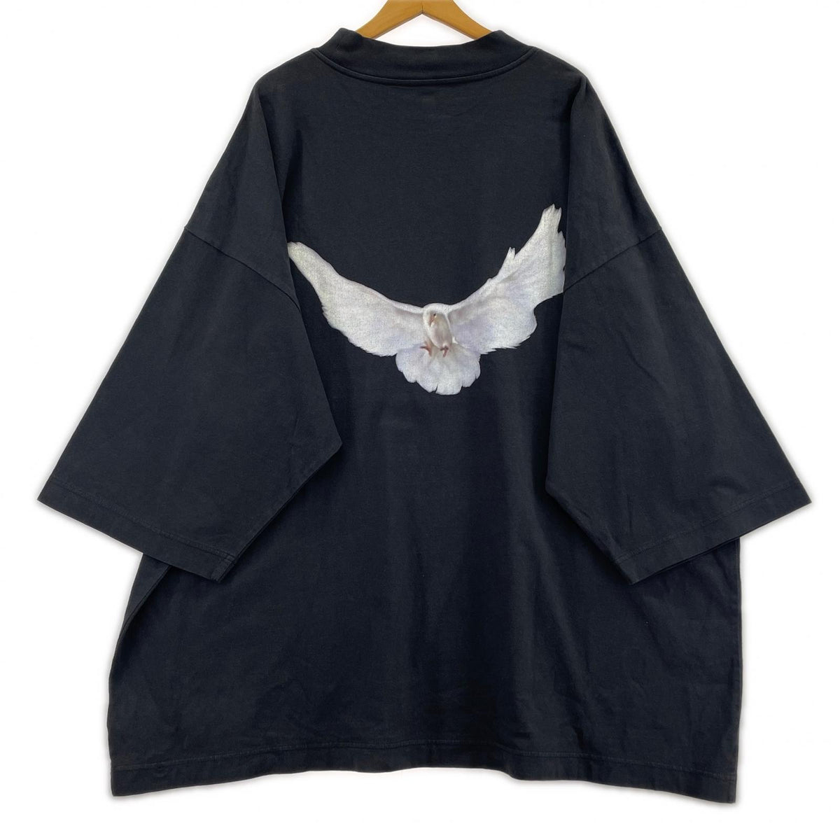 半袖Tシャツ YEEZY GAP バックプリントTee 黒 L L ブラック