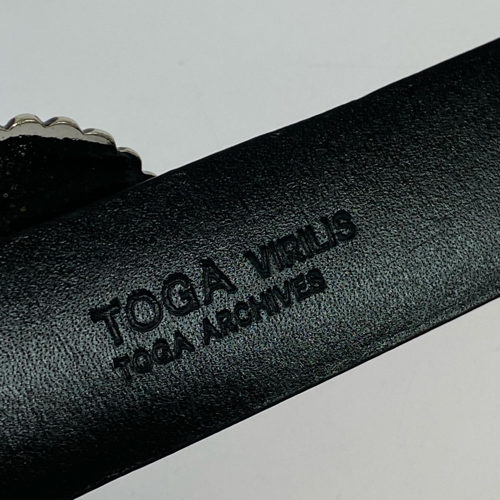 その他アクセサリー Leather Nylon Belt With Keyring ブラック