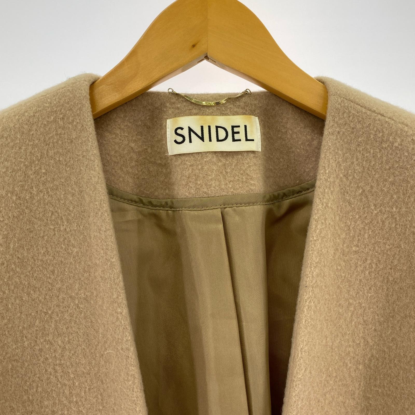 その他アウター SNIDEL ロングコート/1 1 ベージュ