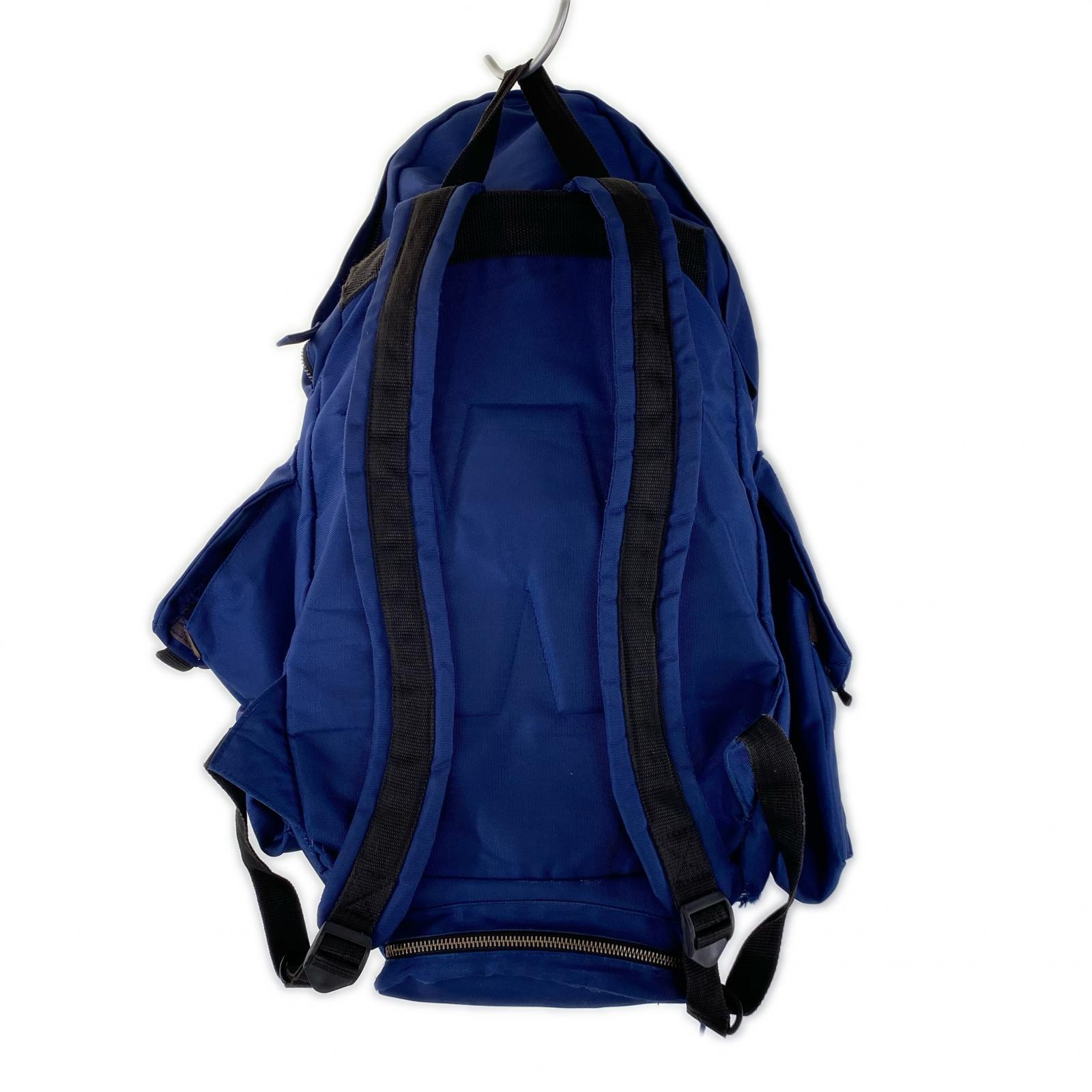 リュック・デイパック WALTER VAN BEIRENDONCK 10AW ロケットバッグ ブルー ブルー