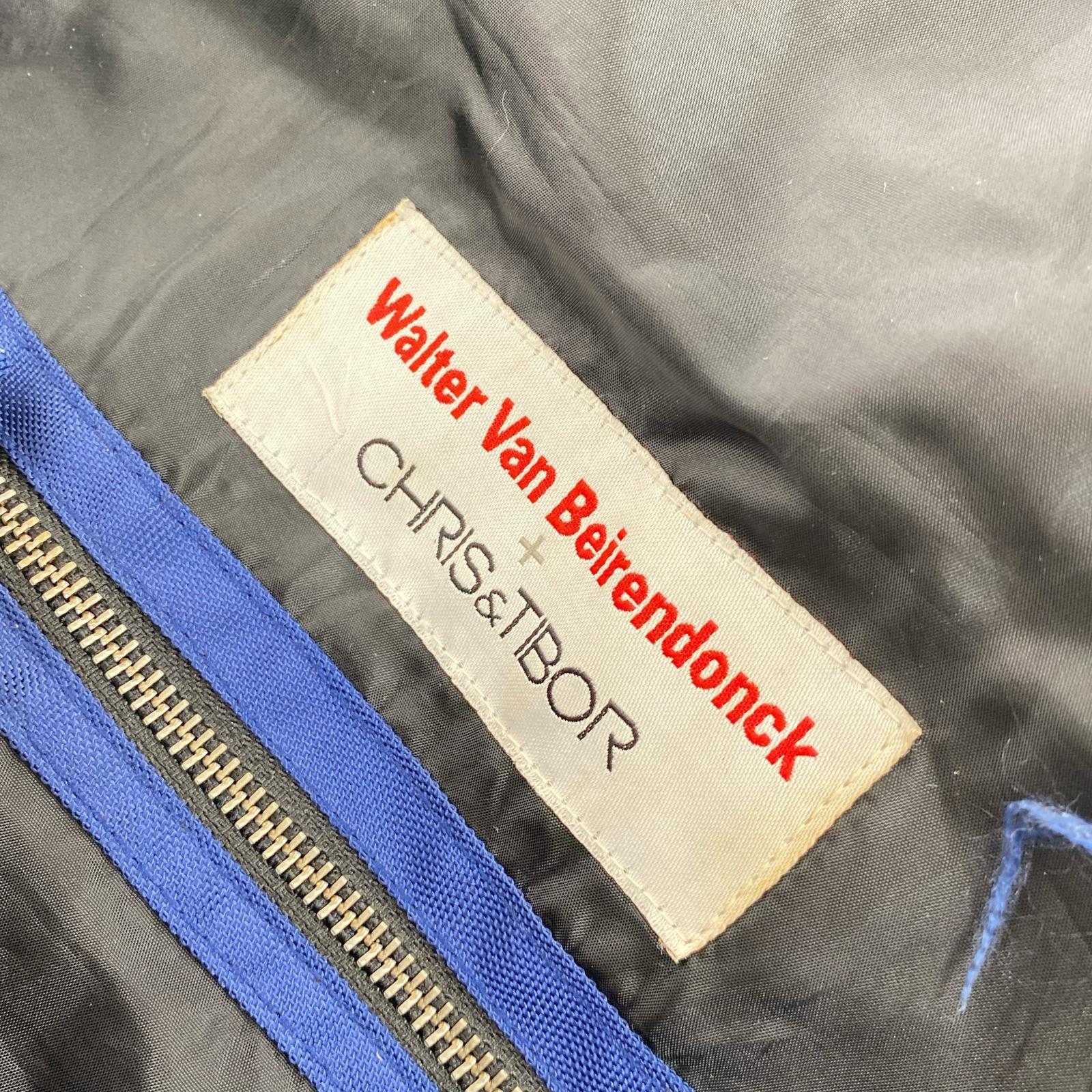 リュック・デイパック WALTER VAN BEIRENDONCK 10AW ロケットバッグ ブルー ブルー