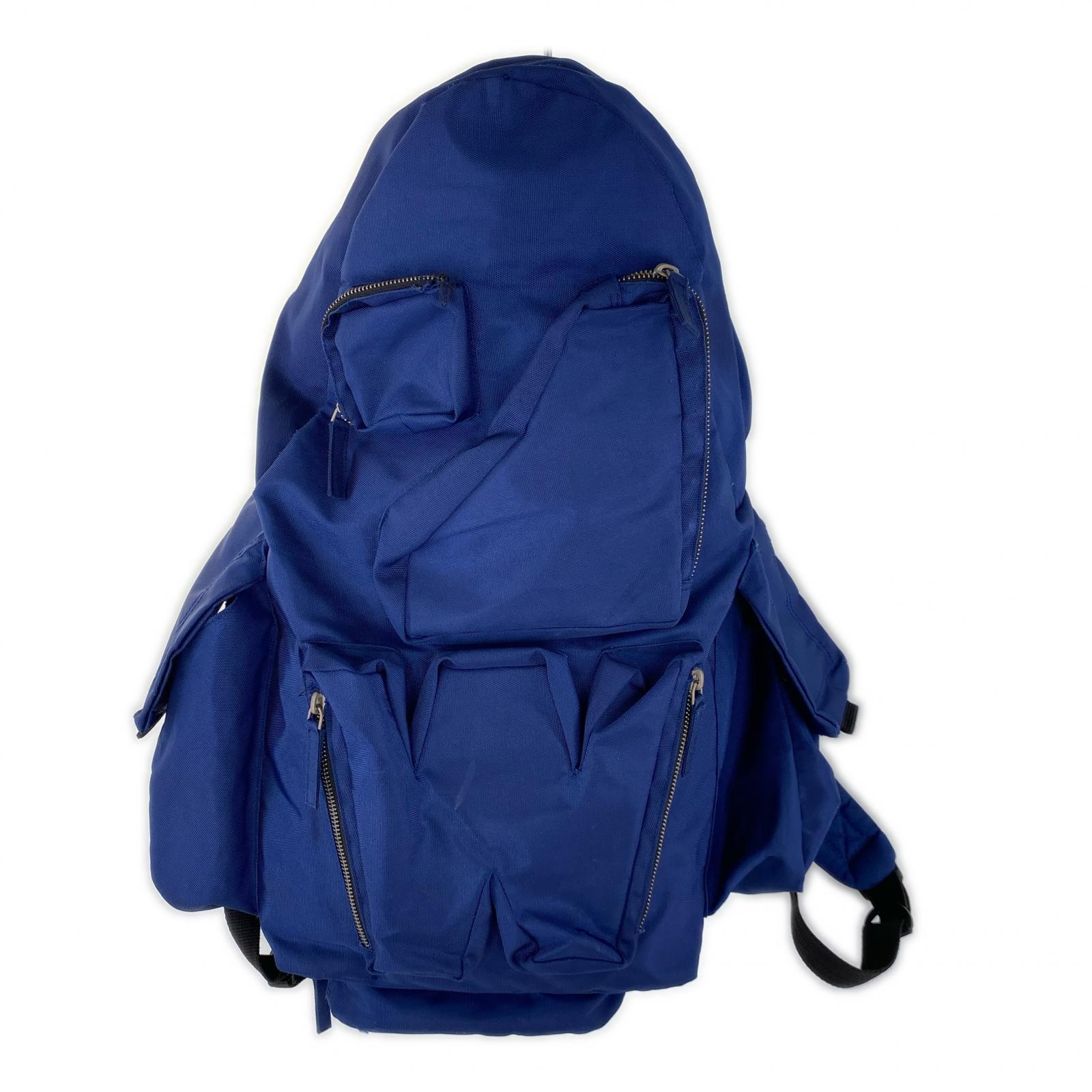 リュック・デイパック WALTER VAN BEIRENDONCK 10AW ロケットバッグ ブルー ブルー