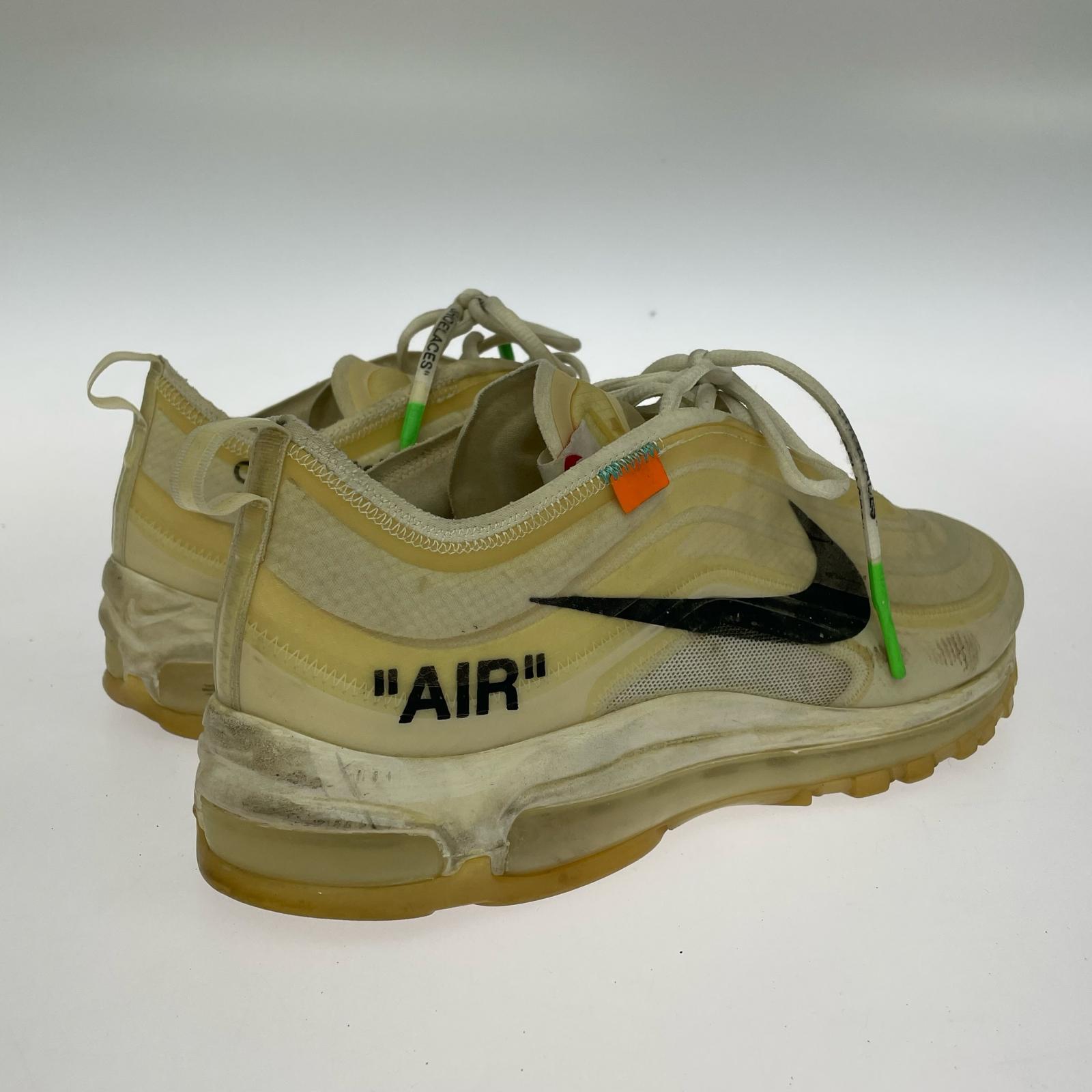 スニーカー Off-White × Nike Air Max 97 The Ten AJ4585-100 (29) 29cm (US11 UK10 1/2 EU48) ベージュ