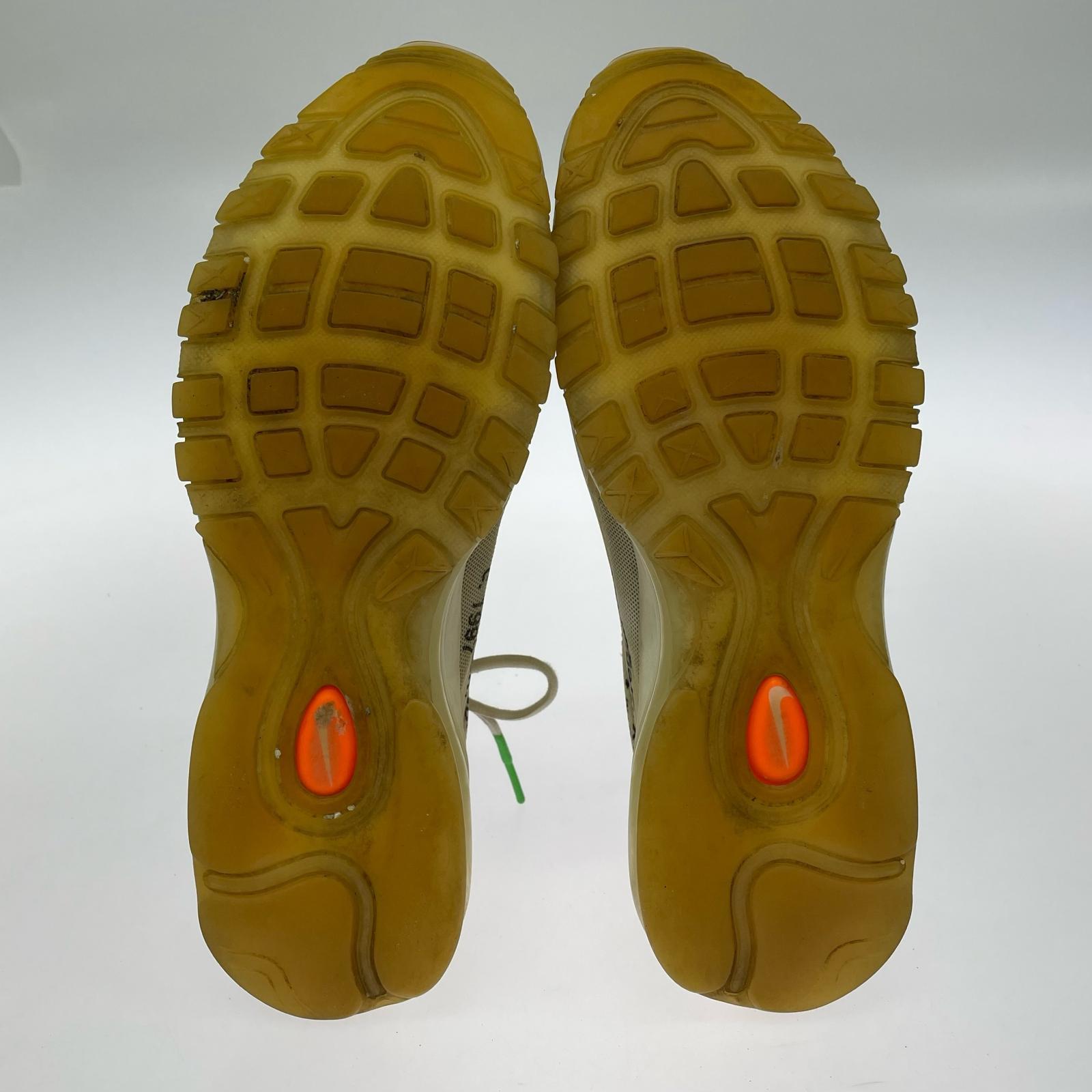 スニーカー Off-White × Nike Air Max 97 The Ten AJ4585-100 (29) 29cm (US11 UK10 1/2 EU48) ベージュ