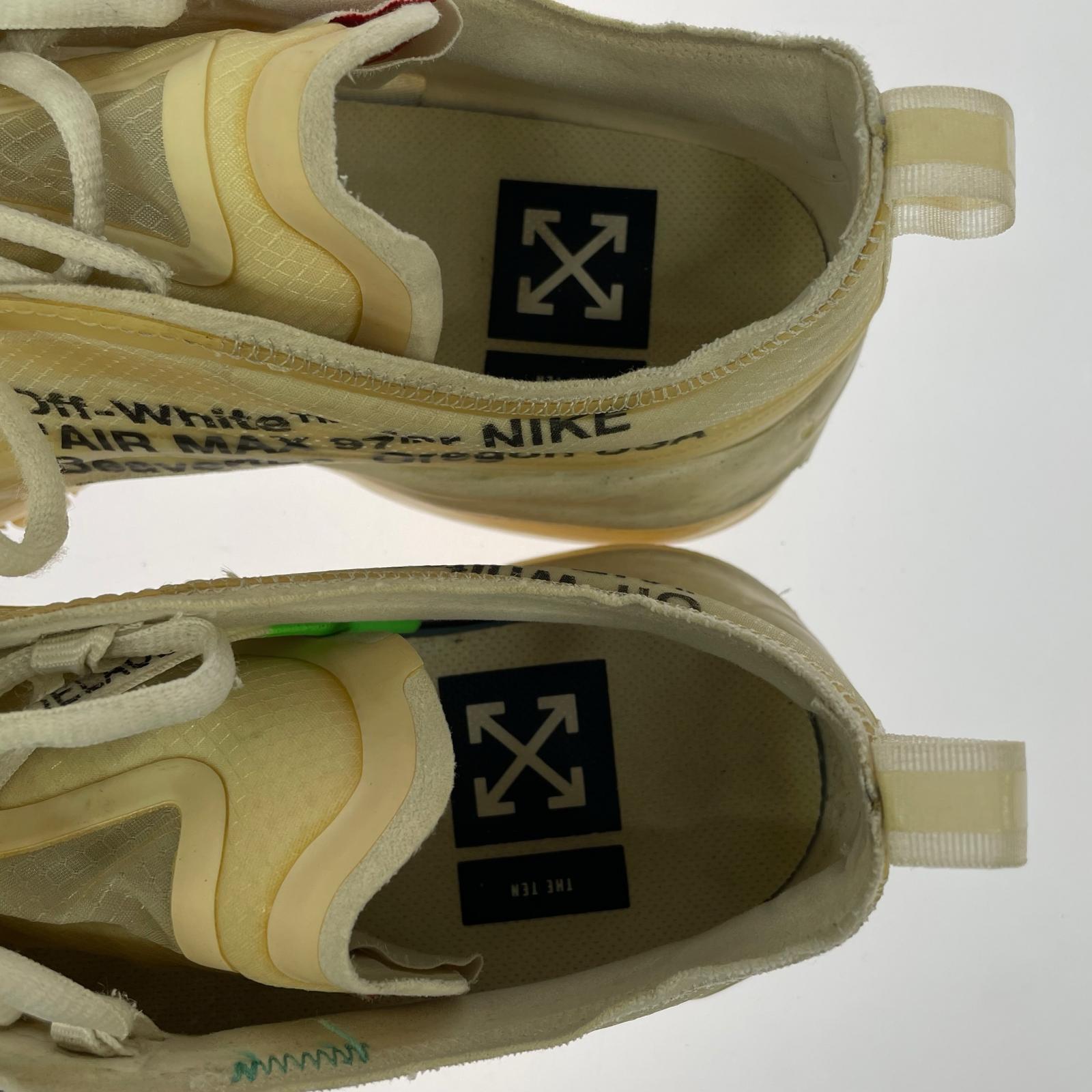 スニーカー Off-White × Nike Air Max 97 The Ten AJ4585-100 (29) 29cm (US11 UK10 1/2 EU48) ベージュ