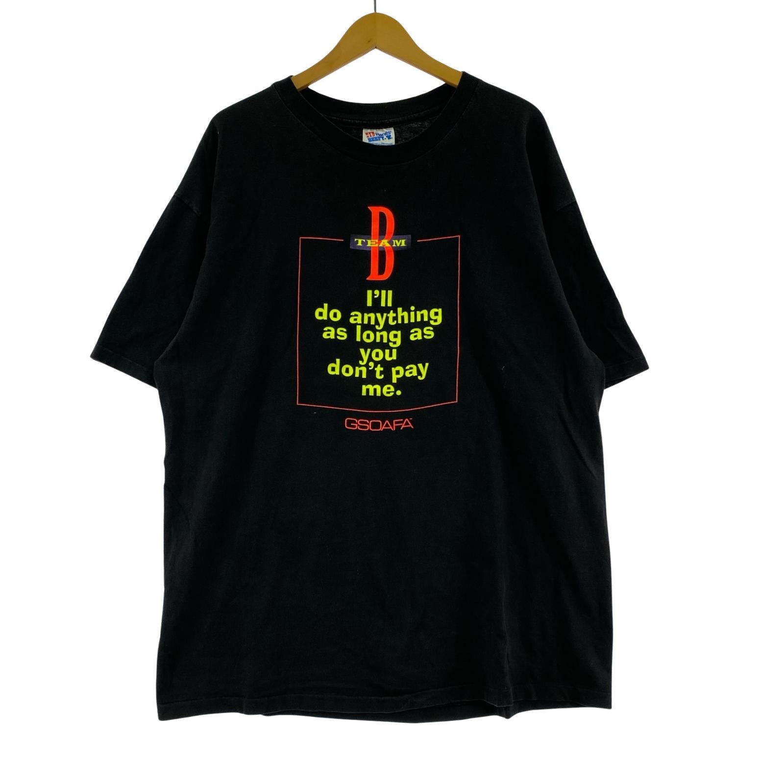 半袖Tシャツ Print Tee BLK ブラック