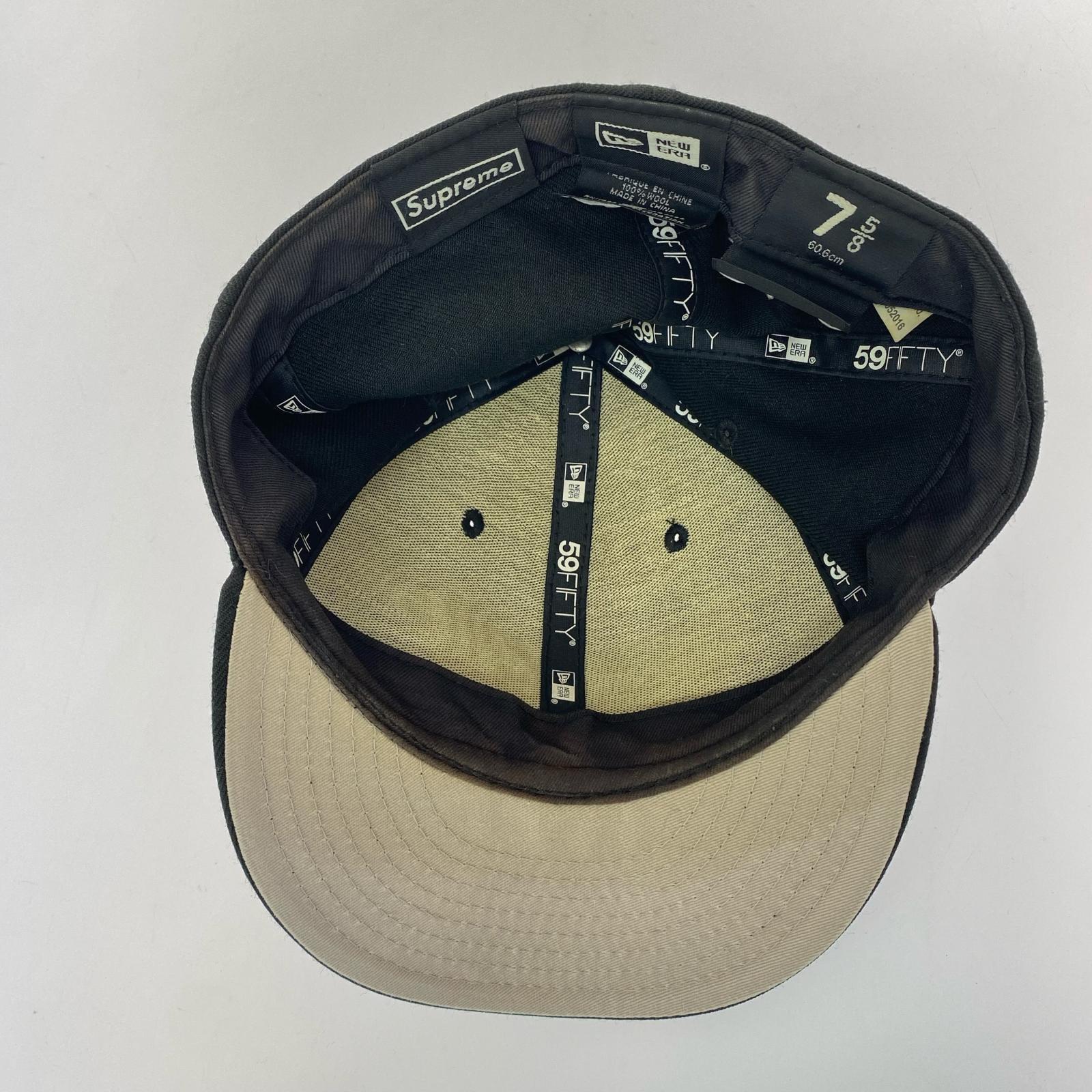 キャップ ×NEW ERA/RIP BOX LOGO/75/8/BLK ブラック