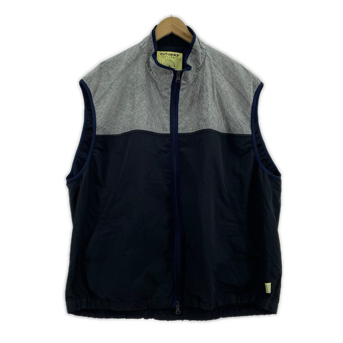 その他アウター SSZ 25SS GENCHARI Taiwan Vest ナイロンベスト XL 紺 ネイビー
