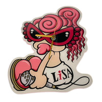 その他アクセサリー LiSAMINI WALL CLOCK ピンク
