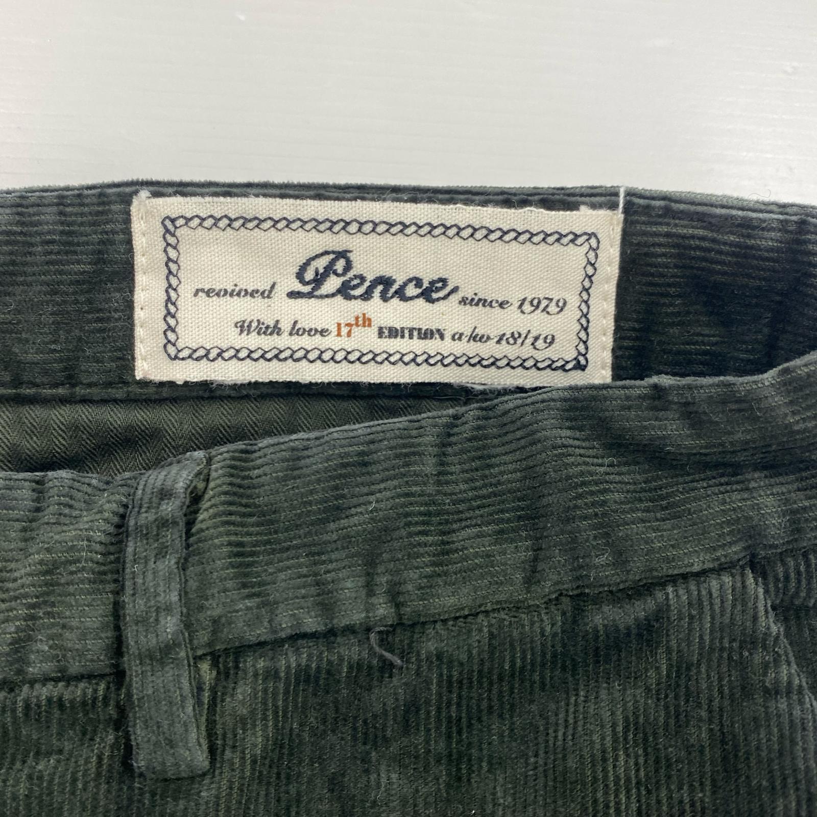 パンツ LENCE コーデュロイパンツ 48 グリーン