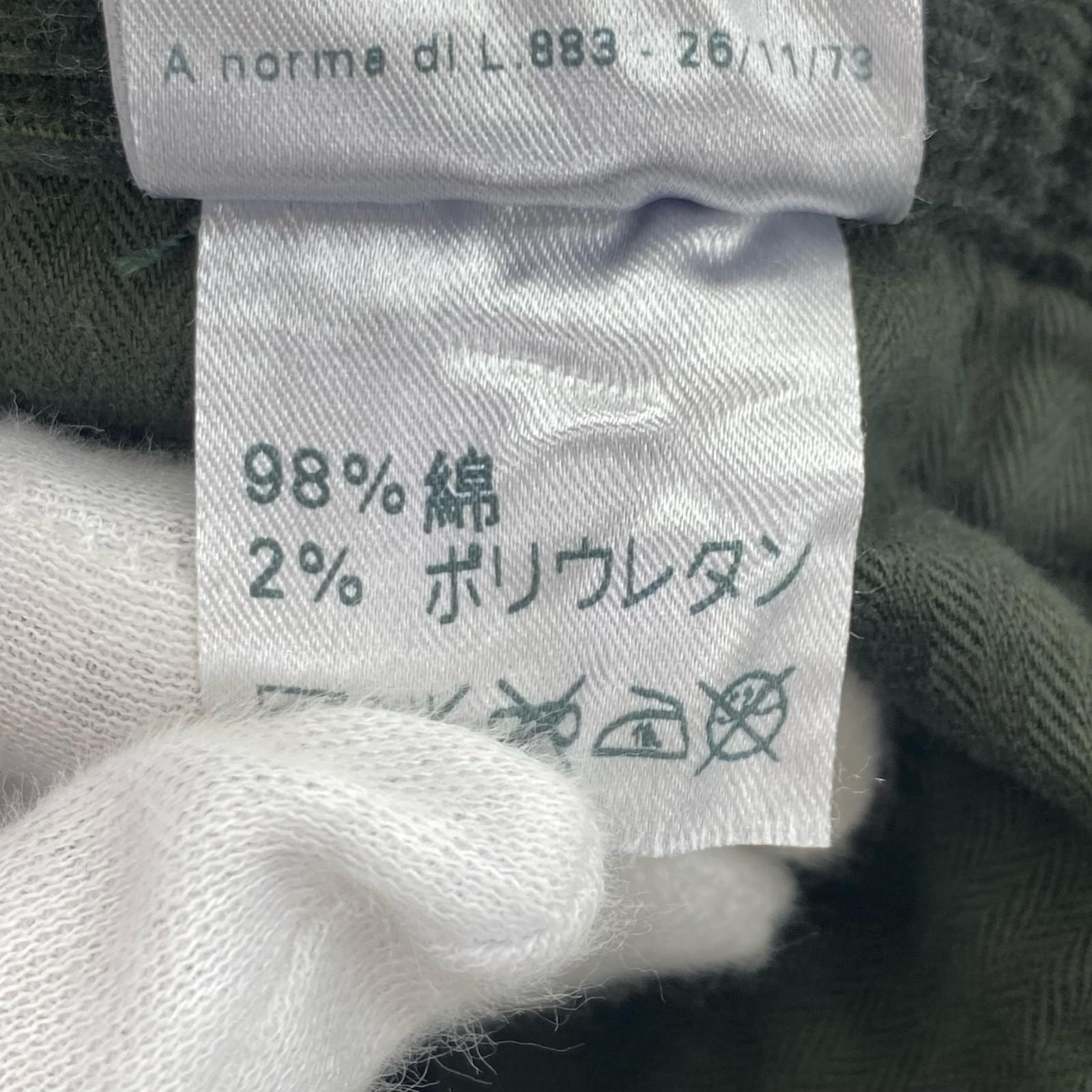 パンツ LENCE コーデュロイパンツ 48 グリーン